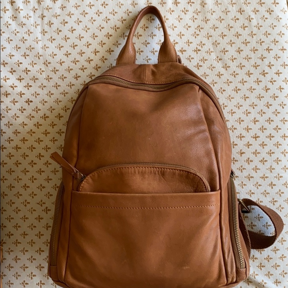 Lucky Brand Genuine Leather Backpack
